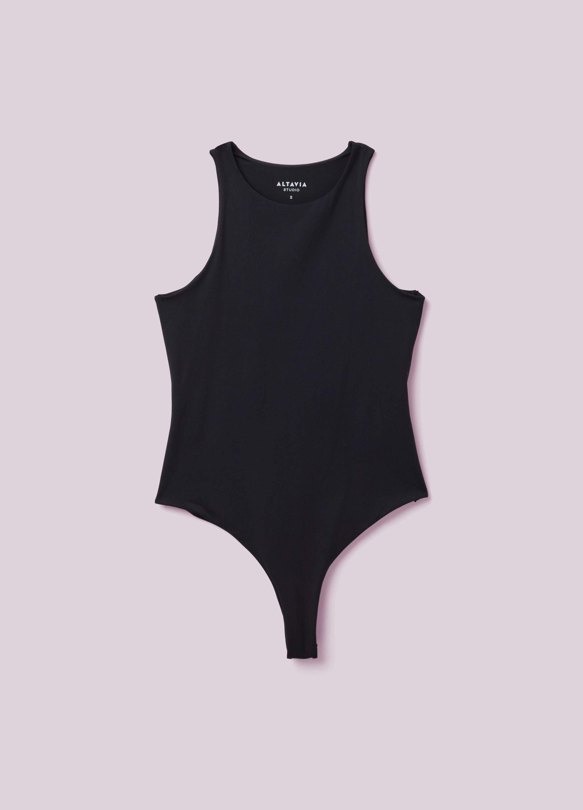 &Auml;rmelloser Bodysuit aus Stretchgewebe ALTAVIA STUDIO