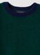Green crew-neck jumper in stretch wool and alpaca, regular fit_5