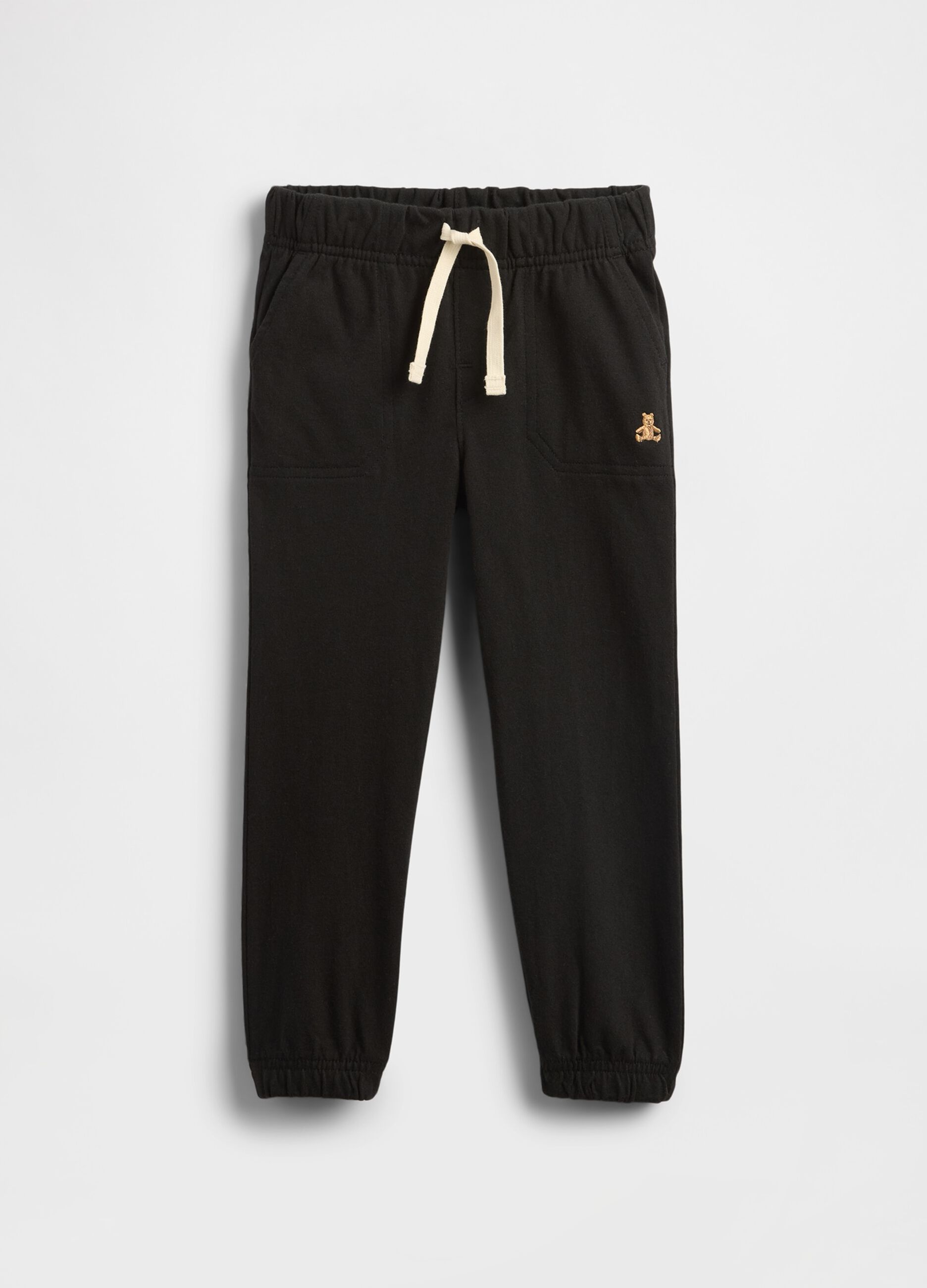 Black Cotton Trousers for Kids