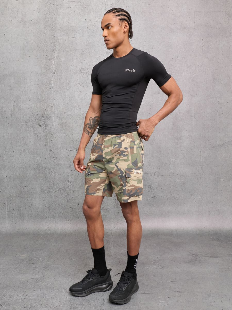 Kombat Active Cargo Shorts Camo_4