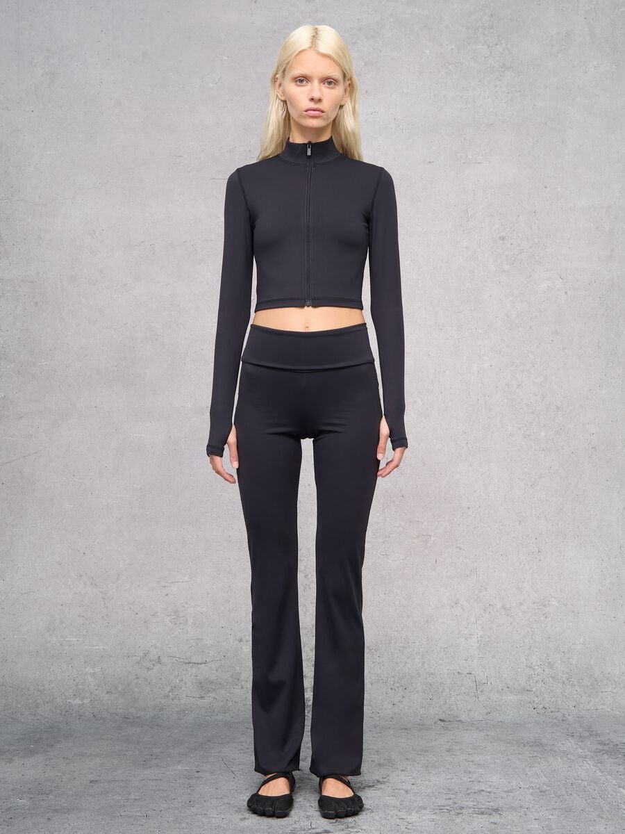 Technical Yoga Flare Pants Black_0