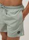 Green swim shorts with elasticated waistband and drawstring_3