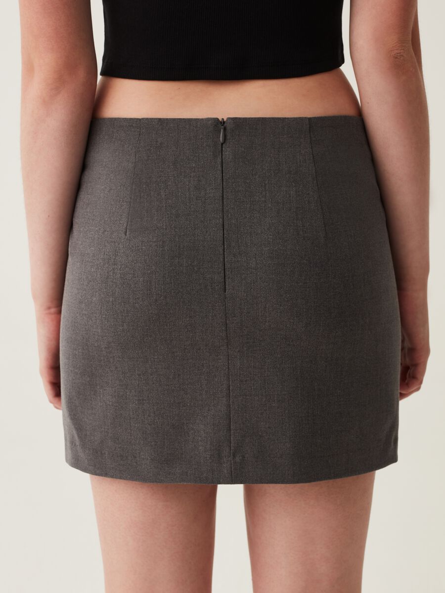 Miniskirt with split_2