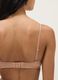 Beige stretch cotton bra with light padding_2