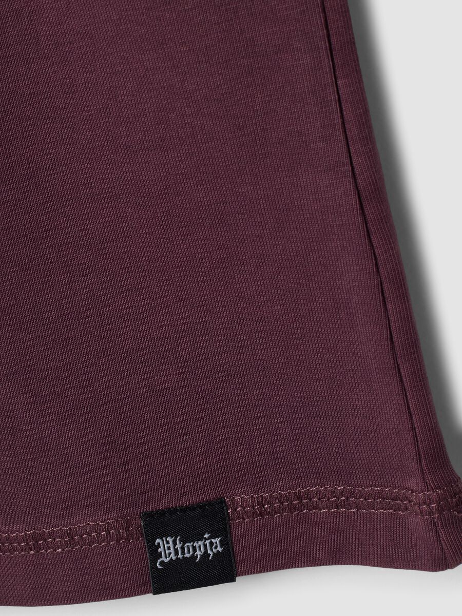 Perfect T-shirt Washed Wine_2
