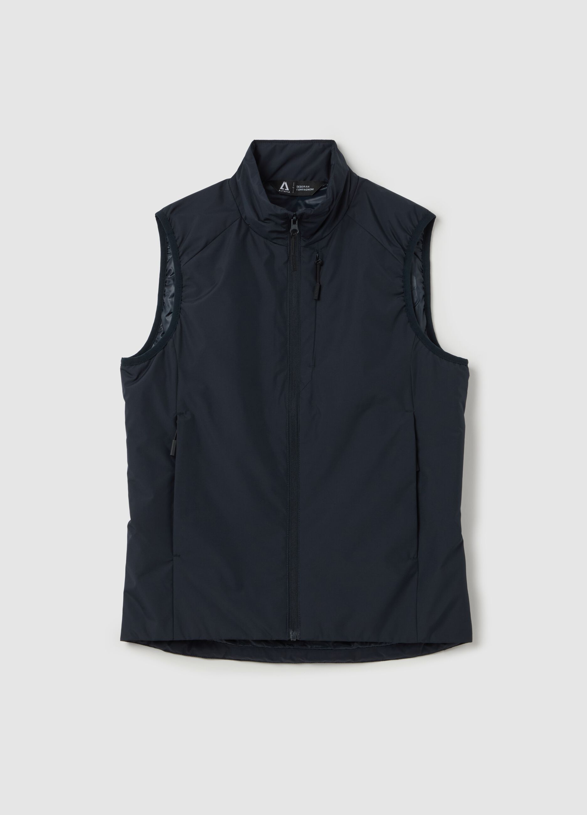 Altavia Blaue Sportweste mit Rei&szlig;verschluss