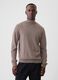 Merino wool pullover with high neck_0