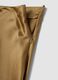 Yellow viscose-blend skirt with lace_5