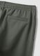 Green relaxed-fit stretch jogger trousers_1