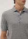 Grey pure cotton polo shirt regular fit_3