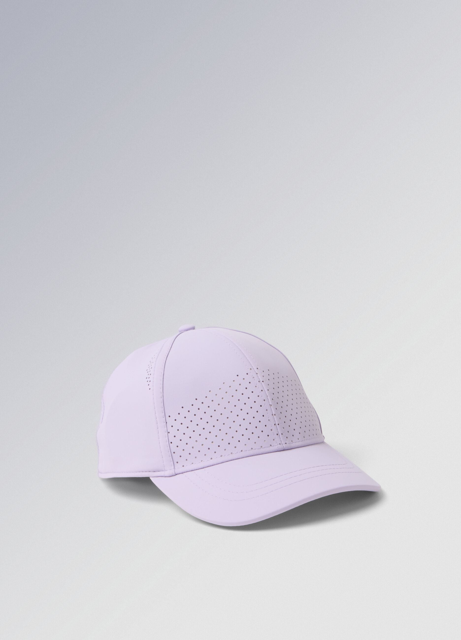 Sportcap ALTAVIA COURT in Violett aus Stretchmaterial mit Schirm