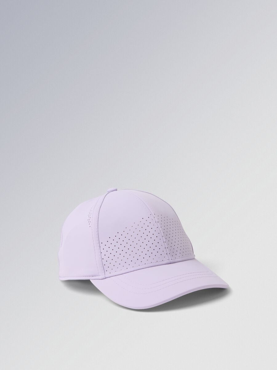 ALTAVIA COURT purple sports cap in stretch fabric with visor_0