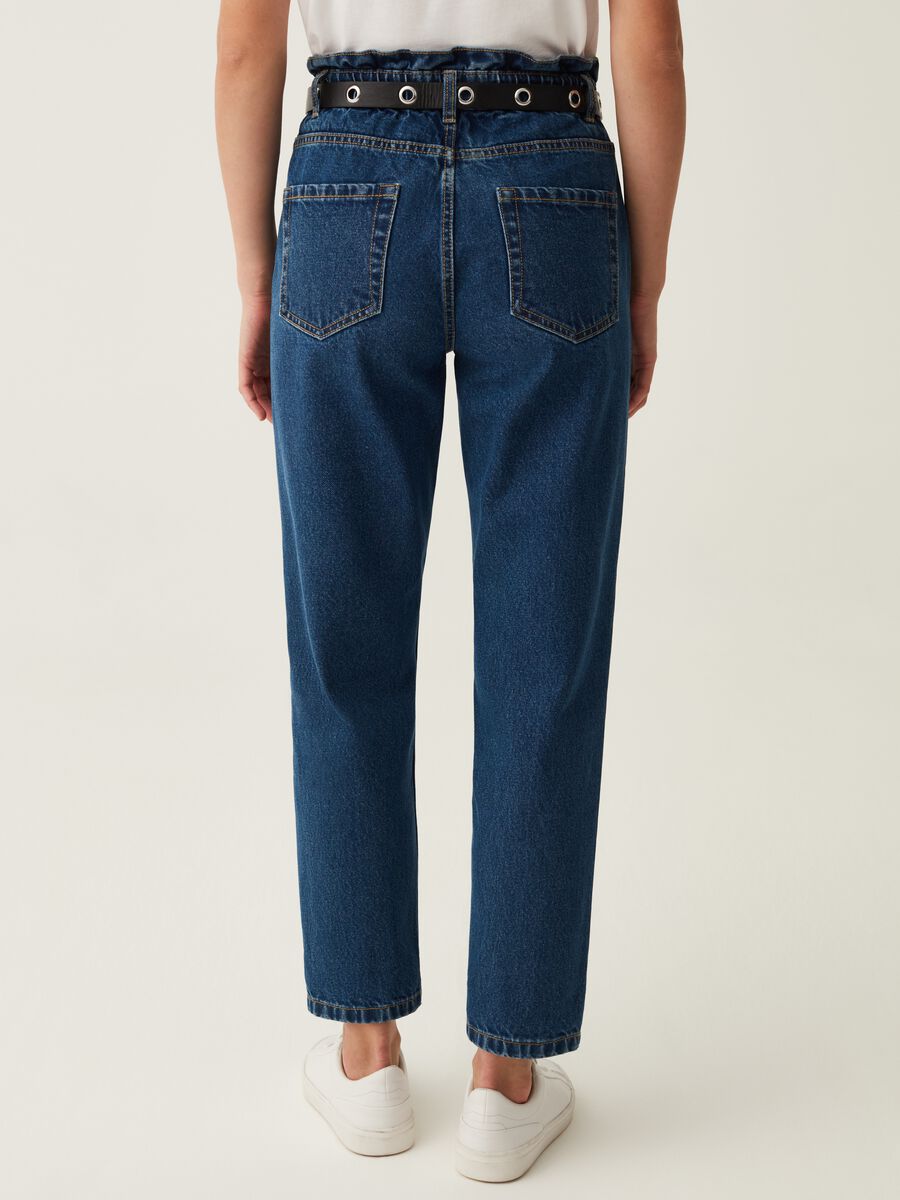 Slouchy-fit jeans with belt_2