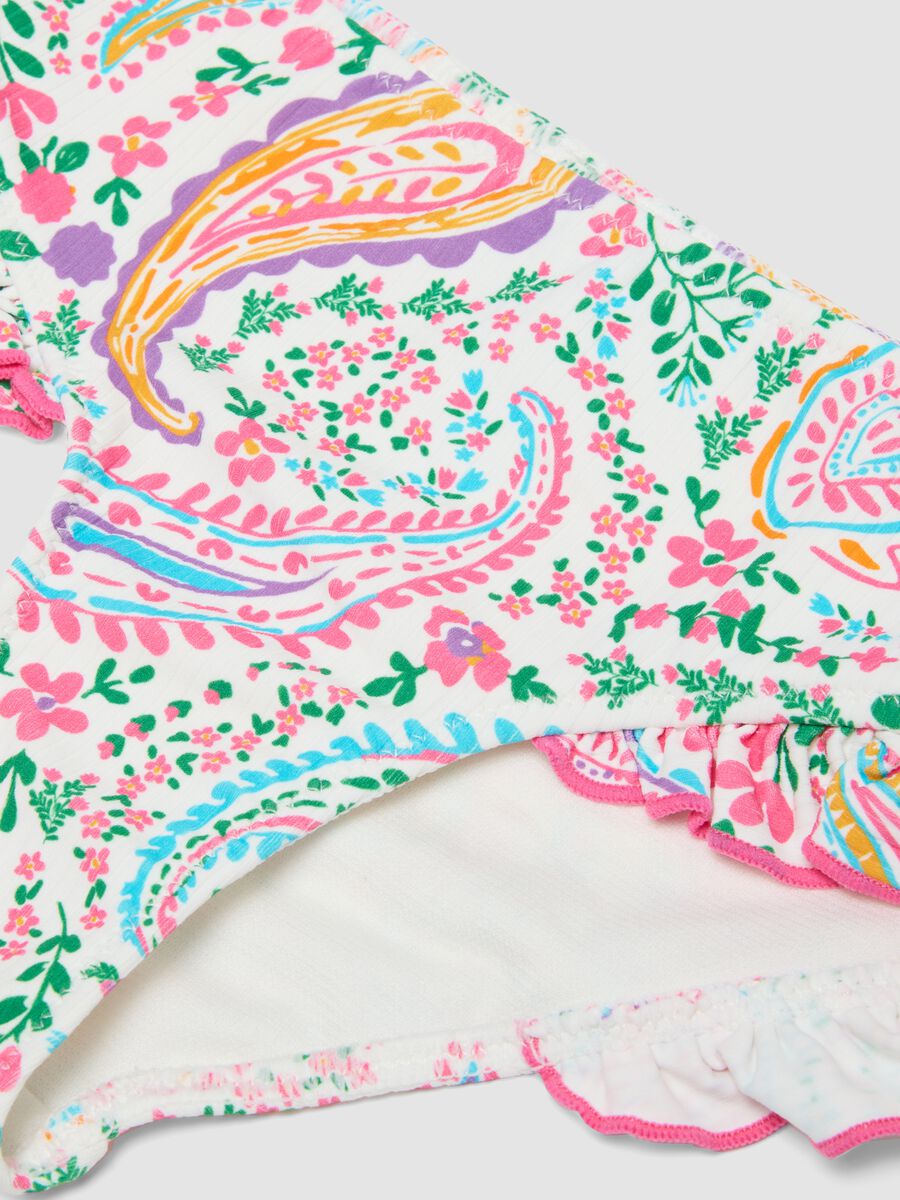 Multicolour stretchy bikini with ruffles_3