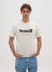 T-shirt bege de algod&atilde;o puro com log&oacute;tipo Dragonball_1