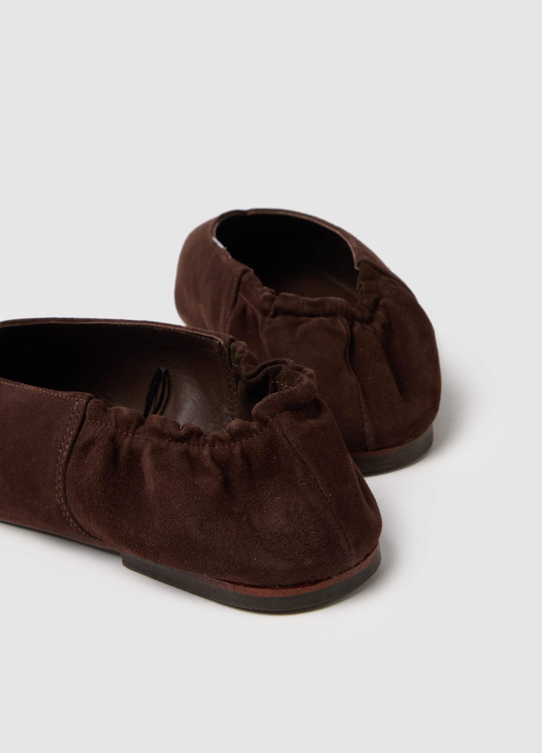 Friulane in genuine brown leather