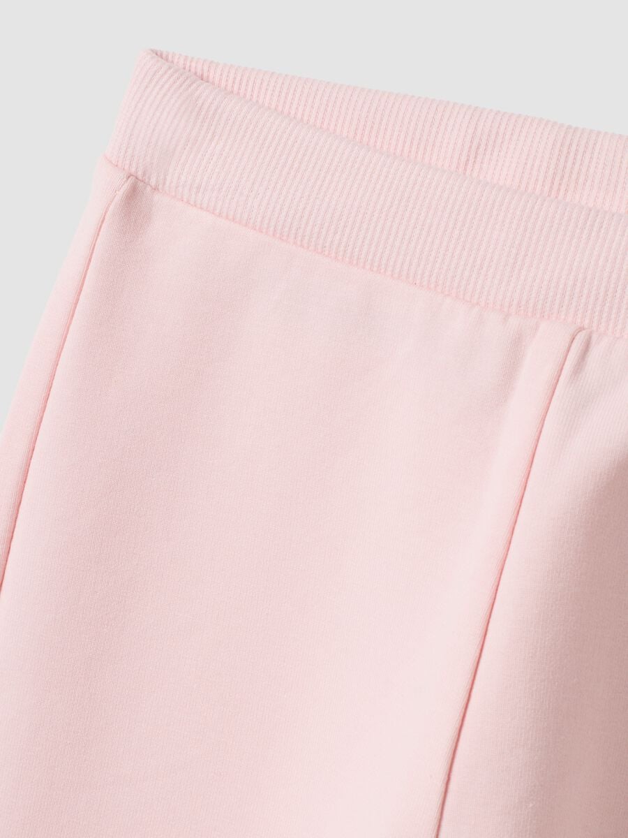 Two-pack of multicolour stretch-cotton joggers for baby girl_2