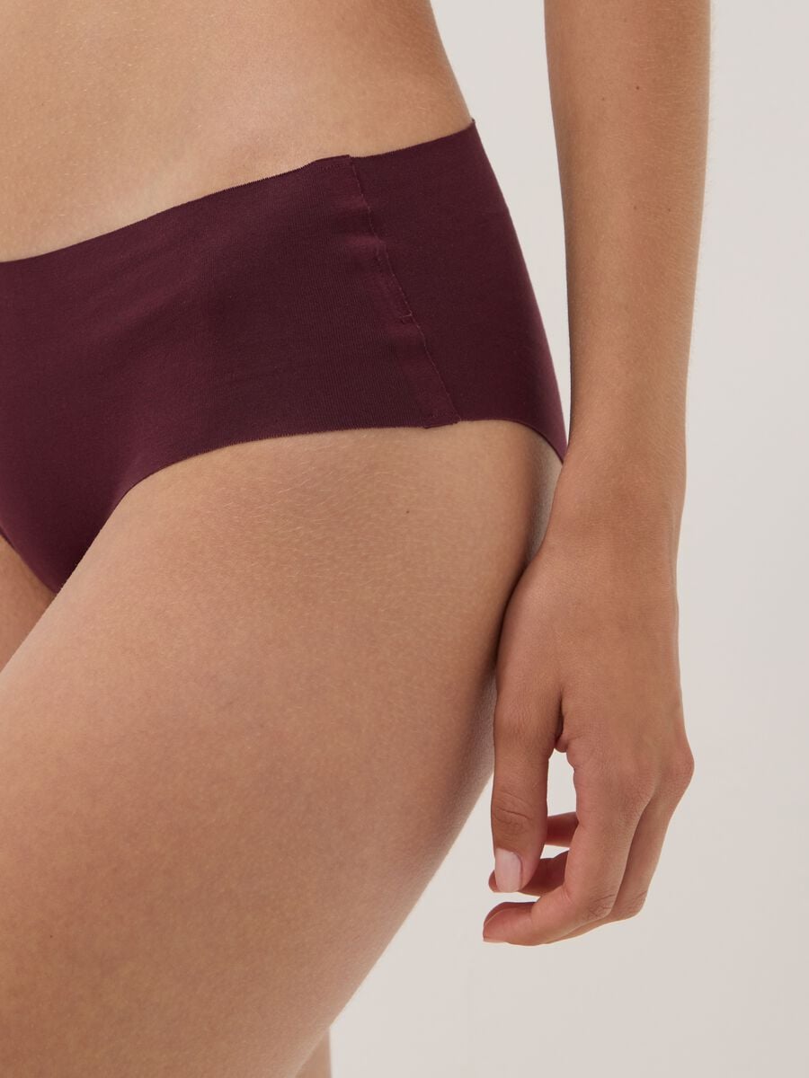 Purple organic stretch cotton hipster briefs_2