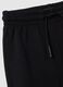 Children's joggers in pure black cotton regular fit_2