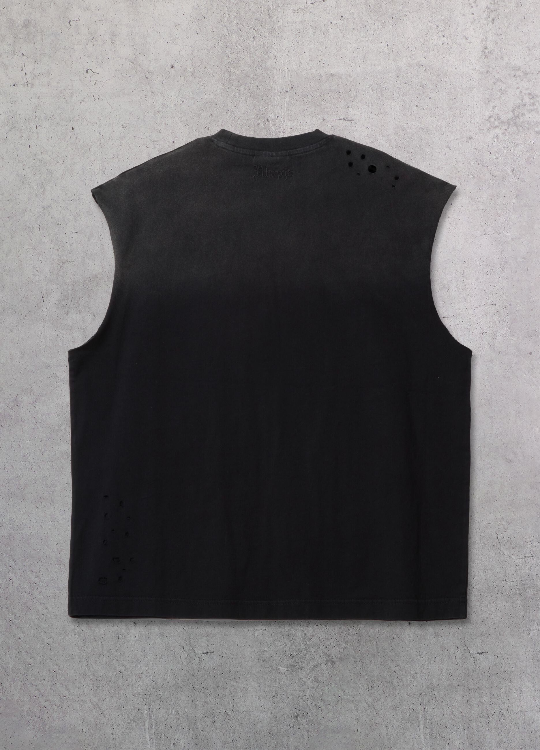Sunfaded Black Tank Top