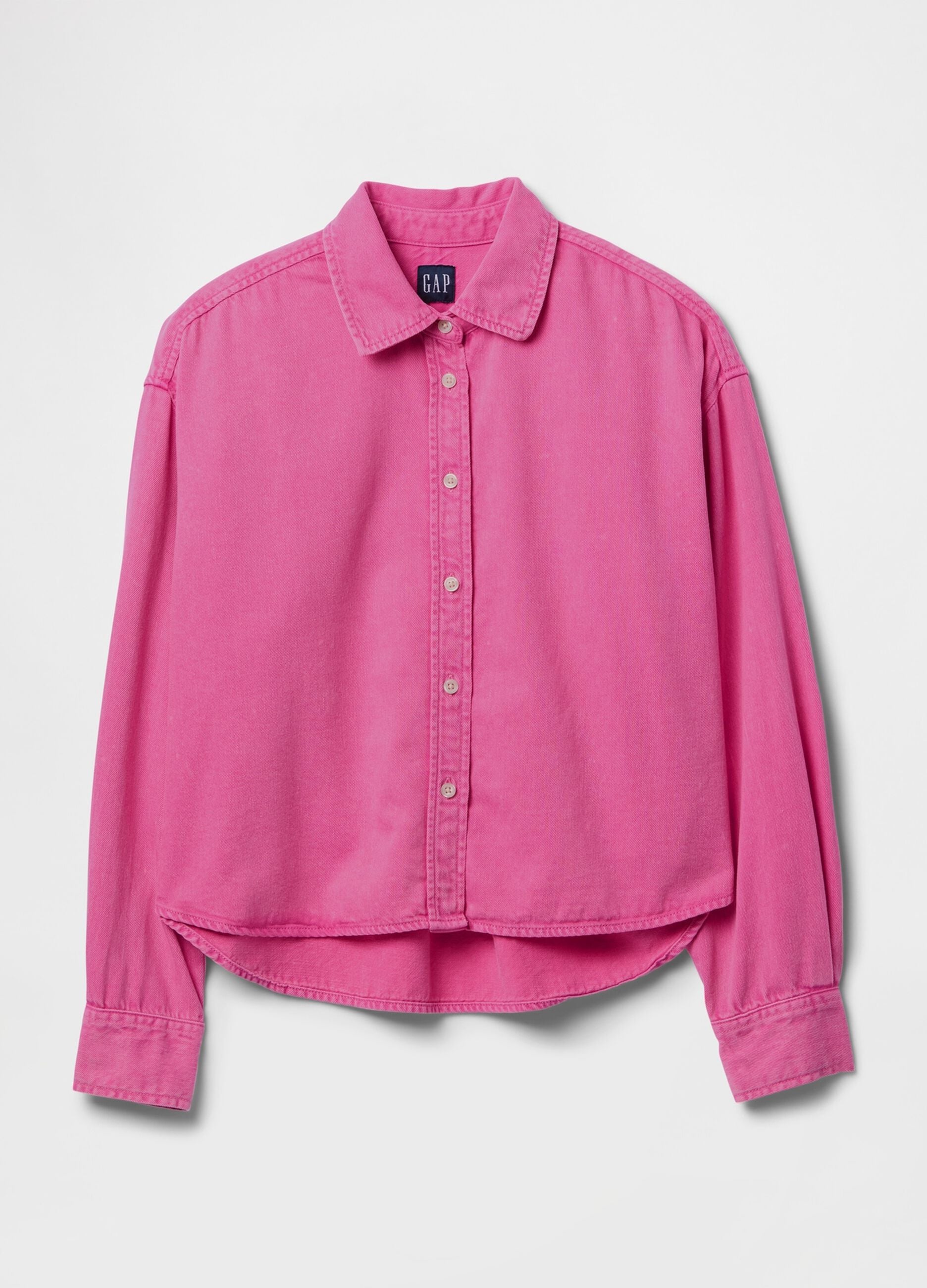 Rosa Oversize-Hemd