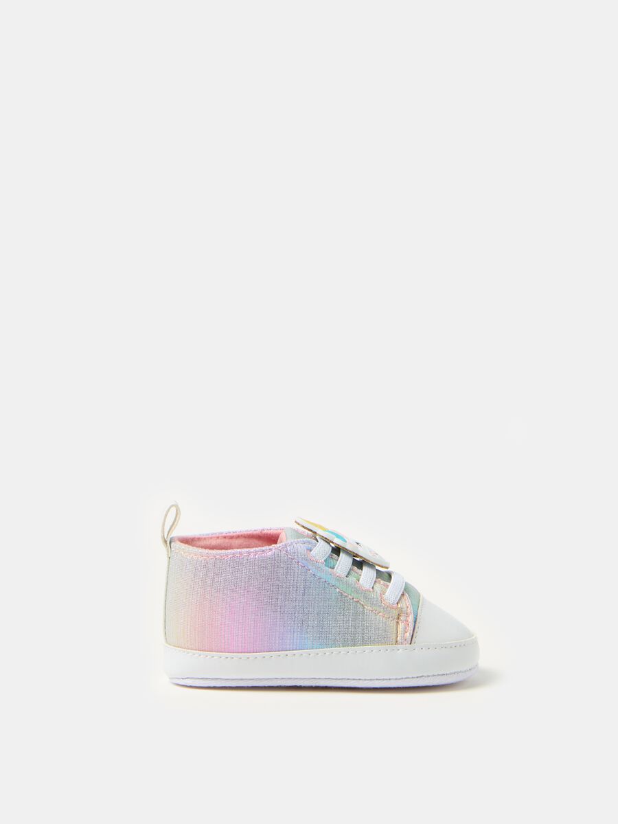 Rainbow sneakers with unicorn_0