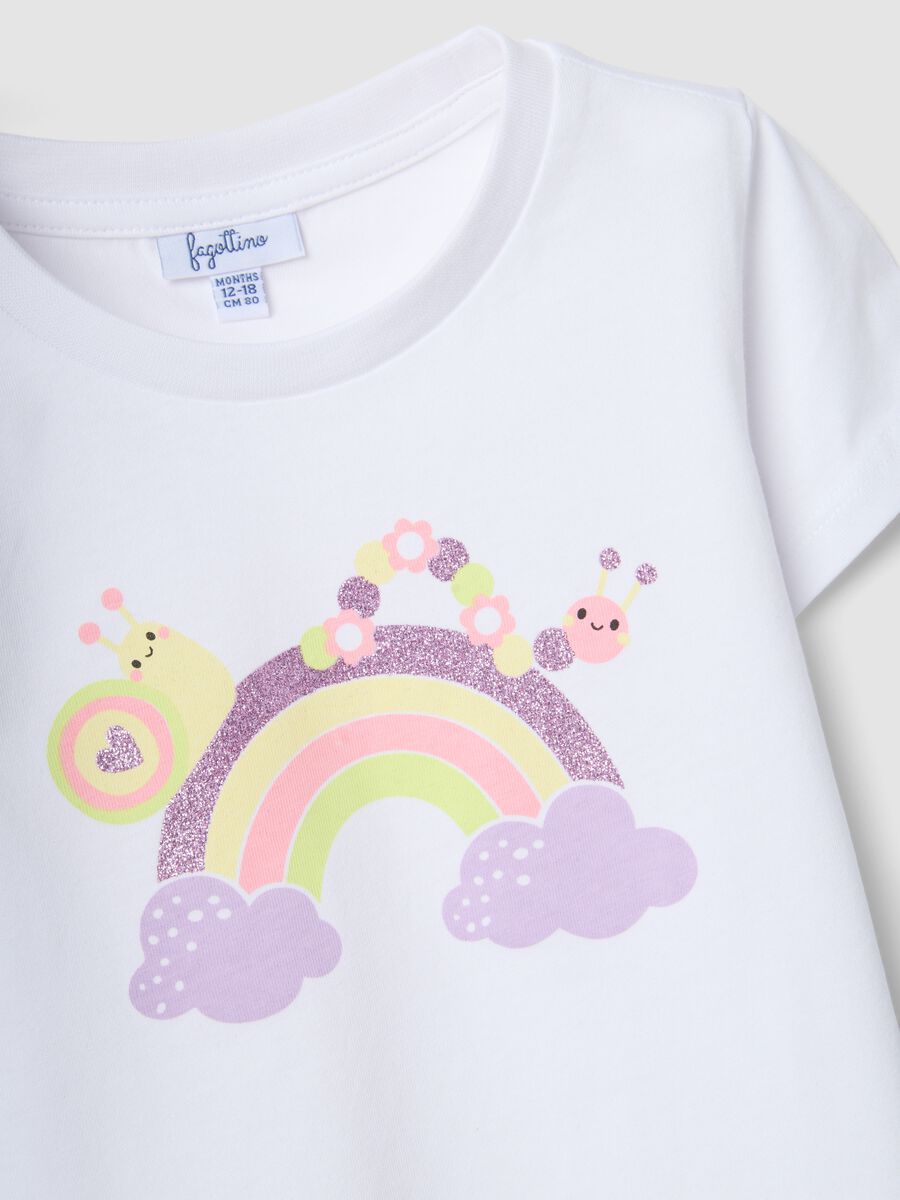 2er-Pack mehrfarbige T-Shirts aus reiner Baumwolle f&uuml;r Baby-M&auml;dchen_3