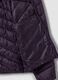 Casaco Ultralight roxo acolchoado com capuz e fecho de correr_6