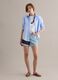 Chemise bleu ciel en pur lin, coupe regular_1