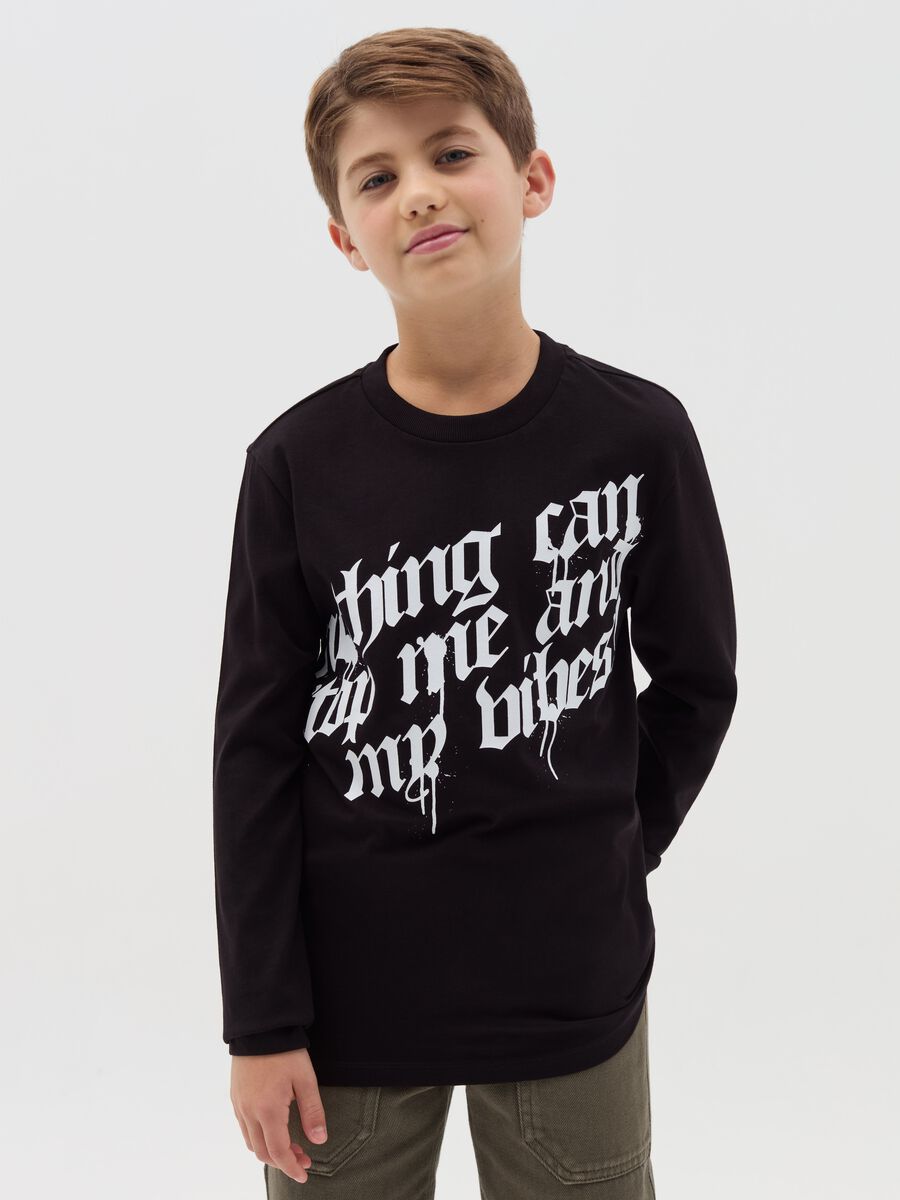 "Nothing can stop me&rdquo; T-shirt with long sleeves_0