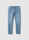Slim fit blue denim jeans_4
