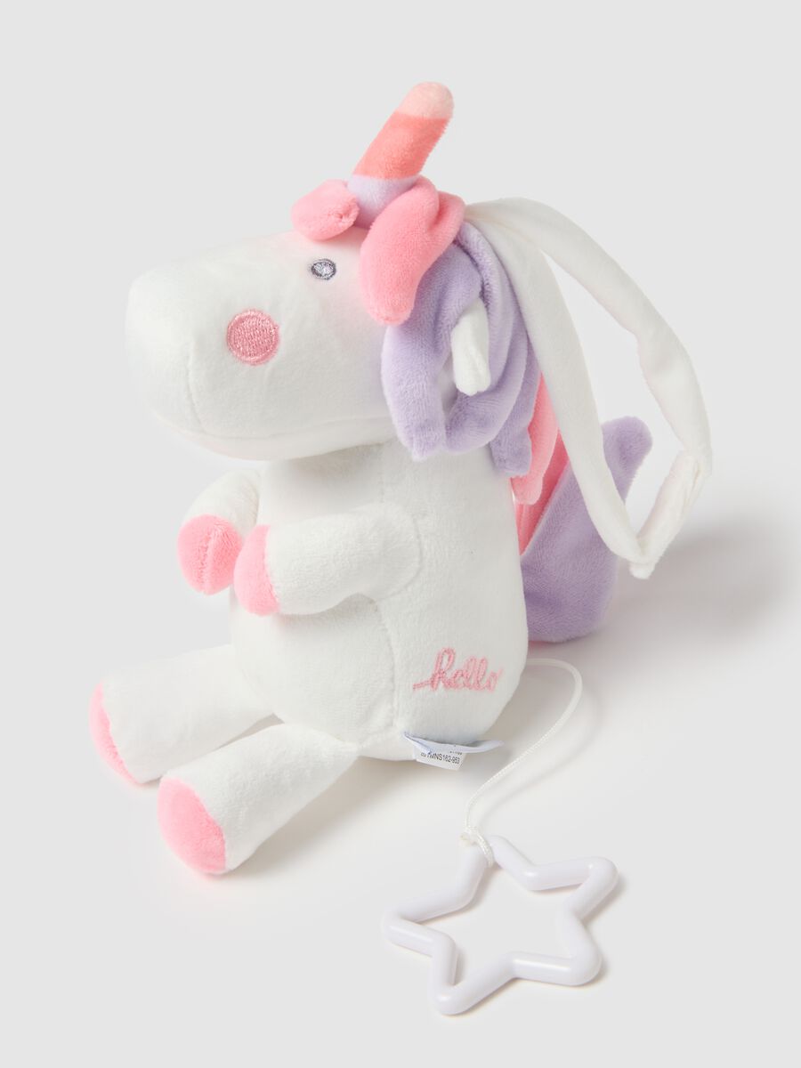 Multicolour Velour Baby Mobile for Newborns_1