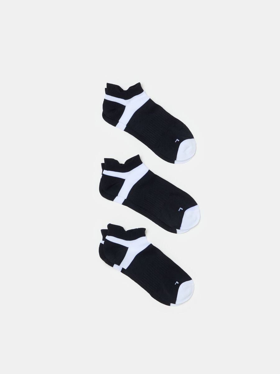 Three-pair pack stretch sneaker liners_0