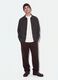 Multicolour pure cotton check shirt, oversized fit_0