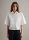 White pure-cotton shirt with patch pocket and oversized fit_2