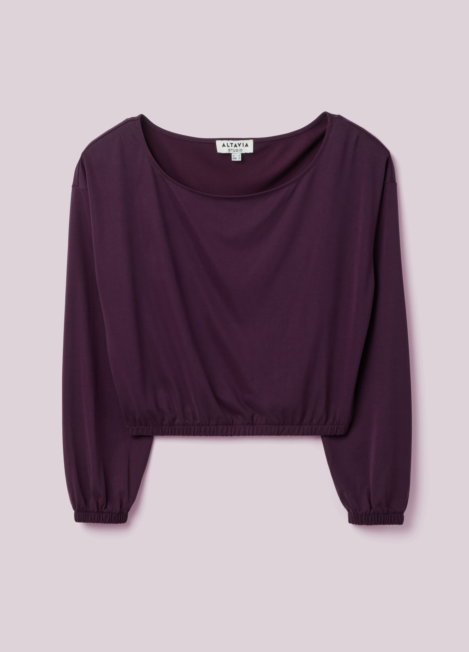 Flie&szlig;endes Crop-T-Shirt ALTAVIA STUDIO