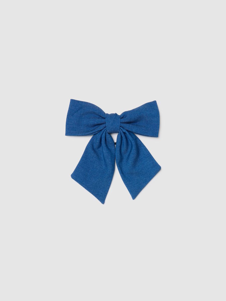 Blue Hair Bow_0