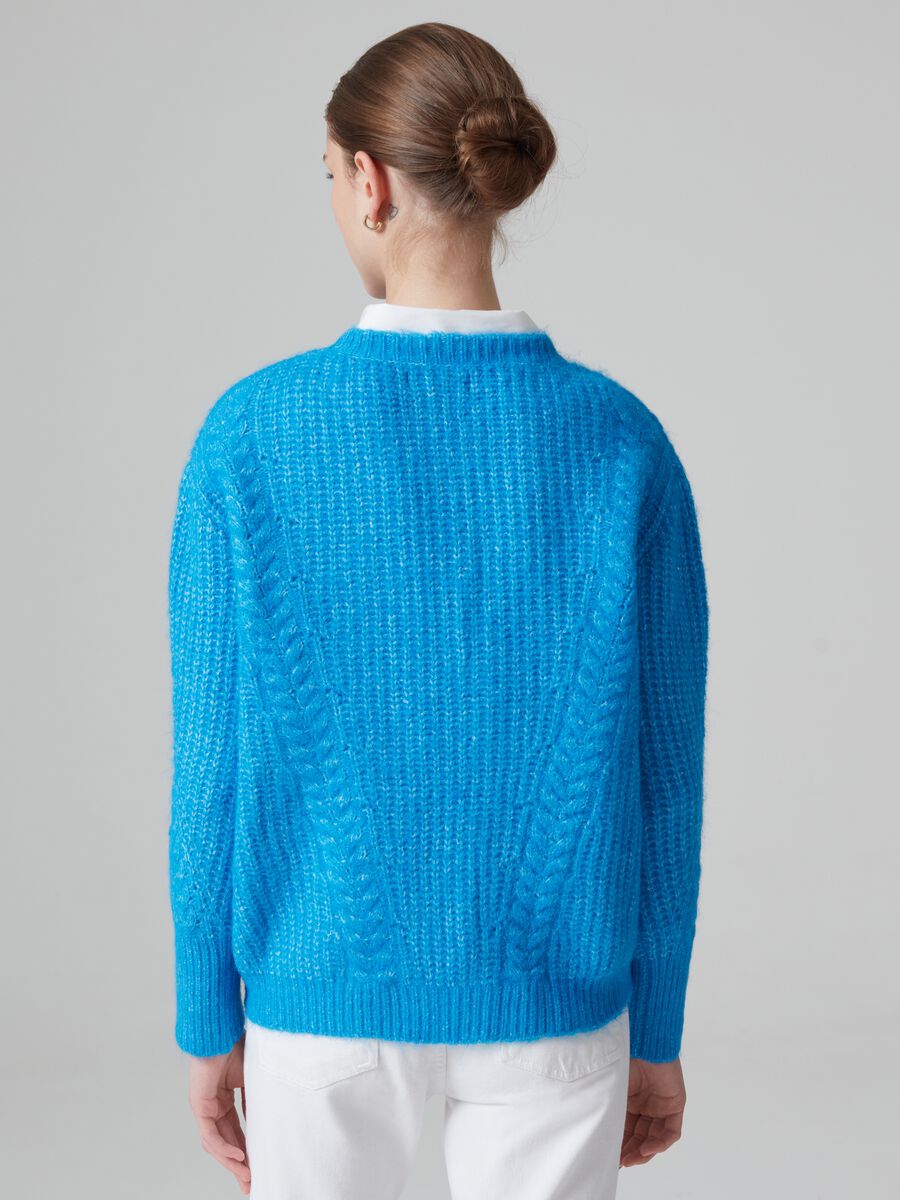 Ribbed pullover with round neck_2