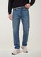 Hellblaue Straight-Fit-Jeans aus Denim aus reiner Baumwolle_1