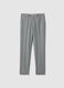 Grey Slim Fit Trousers_4