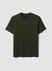 Green Supima Cotton Crew-Neck T-Shirt, Regular Fit_0