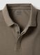 Regular fit brown pure cotton polo_5