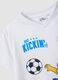White Simpsons print T-shirt, regular fit_5
