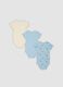 3-pack of multicolour organic cotton baby bodysuits_1