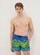 Multicolour patterned swim shorts_0