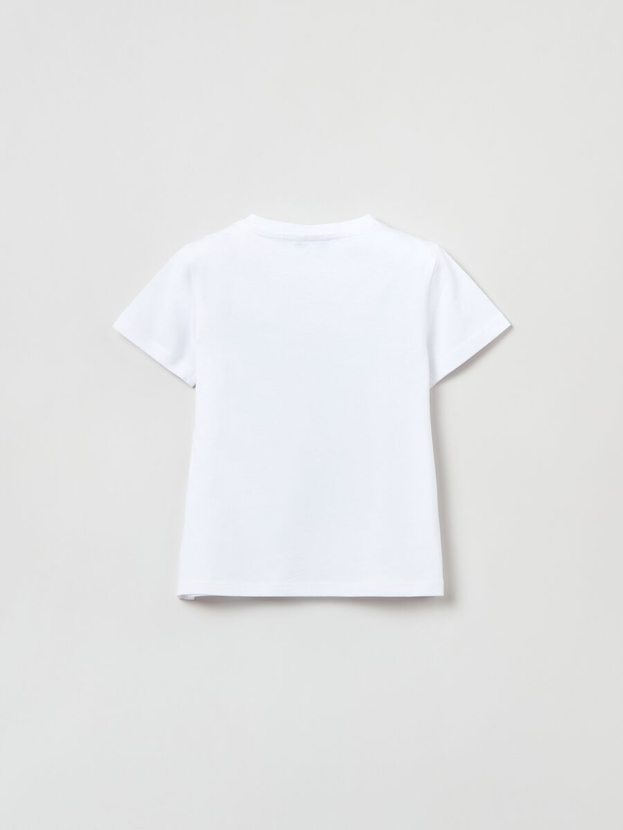 Cotton T-shirt with kangaroo skater print_2
