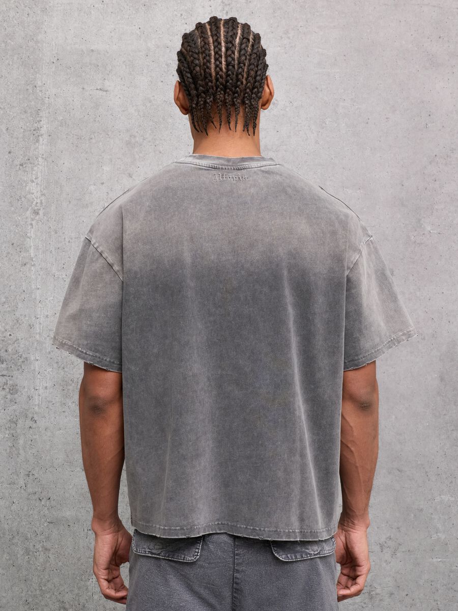 Sunfaded Oversized T-shirt Vintage Grey_1