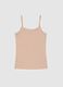 Beige tank top regular fit_4