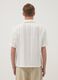 White short-sleeve pure cotton shirt_3
