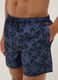 Blaue Badeshorts mit Seestern-Print_3